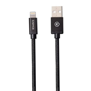 Cadyce USB to Lightning Cable Black 1m CA-ULC1B