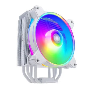Cooler Master Hyper 212 Halo ARGB CPU Air Cooler (White)